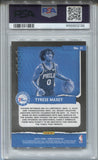 2020-21 Tyrese Maxey Panini Donruss ROOKIE GREAT X-PECTATIONS RC PSA 8 #21 Philadelphia 76ers 0238