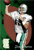 1995 Dan Marino Playoff Absolute PIGSKIN PREVIEWS #7 Miami Dolphins