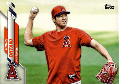 2020 Shohei Ohtani Topps Series 1 VARIATION SP #125 Anaheim Angels