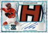 2020 Ivan Herrera Leaf Trinity ROOKIE PATCH AUTO 06/75 AUTOGRAPH RELIC RC #PA-IH1 St. Louis Cardinals