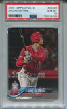 2018 Shohei Ohtani Topps Update ROOKIE RC PSA 10 #US189 Anaheim Angels 4478