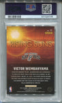 2023-24 Victor Wembanyama Donruss Optic RISING SUNS ROOKIE RC PSA 10 #11 San Antonio Spurs 9735