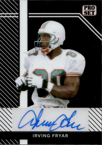 2024 Irving Fryar Leaf Pro Set BLACK AUTO 1/5 AUTOGRAPh #PSA-IF1 Miami Dolphins