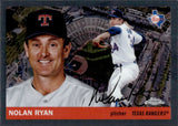 2025 Nolan Ryan Topps Chrome Platinum CITY VARIATION SP! #55CV-74 Texas Rangers