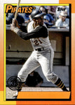 2025 Roberto Clemente Topps 1990 DESIGN NO NAME SP 29/35 #T90-27 Pittsburgh Pirates HOF