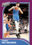 2024 Chet Holmgren Panini Black Friday PURPLE 19/25 #BK20 Oklahoma City Thunder