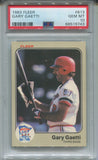 1983 Gary Gaetti Fleer ROOKIE RC PSA 10 #613 Minnesota Twins 9743