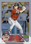 2023 Corbin Carroll Topps Chrome REFRACTOR ROOKIE RC #95 Arizona Diamondbacks 2