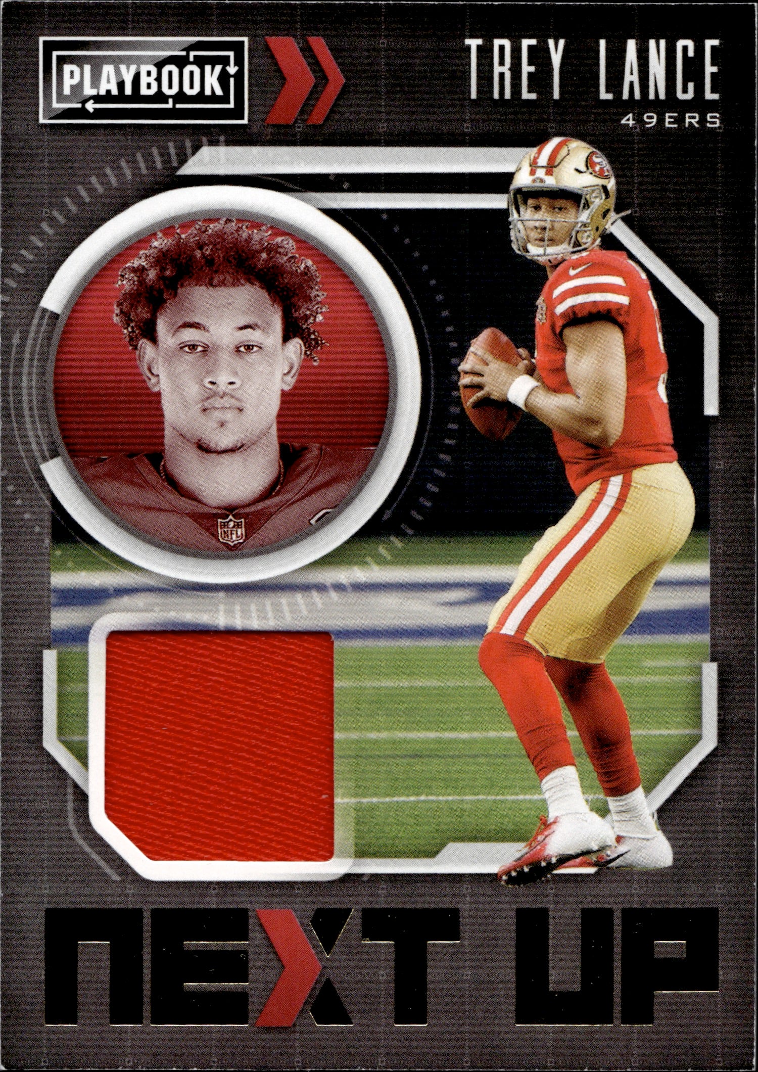 Trey Lance 2021 Panini Select Football Concourse Rookie RC #45 49ers