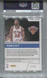 2019-20 Charles Oakley Panini Obsidian ONYX ELECTRIC ETCH ORANGE AUTO 13/50 AUTOGRAPH PSA 9 #OACHO New York Knicks 1540