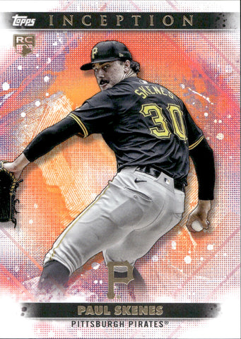 2024 Paul Skenes Topps Inception ROOKIE RC #13 Pittsburgh Pirates 1