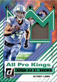 2025 Amon-Ra St. Brown Panini Donruss ALL PRO KINGS JERSEY 342/425 #APK-ASB Detroit Lions
