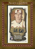 2024 Heston Kjerstad Topps Allen & Ginter ROOKIE MINI FRAMED AUTO AUTOGRAPH RC #MA-HK Baltimore Orioles