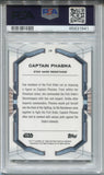 2022 Captain Phasma Topps Finest Star Wars GOLD REFRACTOR 46/50 PSA 10 #18 1941