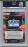2022 Charlotte Flair Panini Prizm WWE GREEN PULSAR NEXT LEVEL 24/25 PSA 10 #25 Friday Night Smackdown 8826