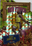 2024-25 Bronny James Jr. Topps Finest ROOKIE SHOW STOPPERS GOLD GEOMETRIC REFRACTOR 10/50 DIE CUT #S-29 Los Angeles Lakers