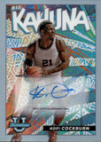 2022 Kofi Cockburn Bowman University Chrome BIG KAHUNA AUTOGRAPH 38/150 AUTO #BK-7 Illinois Fighting Illini