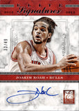 2012-13 Joakim Noah Donruss Elite SIGNATURES AUTO 33/49 AUTOGRAPH #23 Chicago Bulls