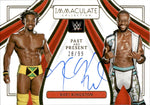 2023 Kofi Kingston Panini Immaculate Collection WWE PAST & PRESENT AUTO 28/99 AUTOGRAPH #PP-KFK Monday Night Raw