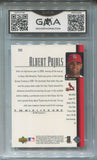 2001 Albert Pujols Upper Deck ROOKIE RC GMA 9 #295 St. Louis Cardinals 9401