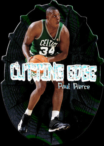1999-00 Paul Pierce SkyBox Apex CUTTING EDGE DIE CUT #2CE Boston Celtics HOF