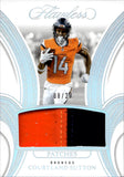 2025 Courtland Sutton Panini Flawless HOLO SILVER ROOKIE PATCH 08/20 RELIC #RP-CSN Denver Broncos