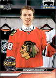 2023-24 Connor Bedard Upper Deck EXTENDED SERIES DRAFT ROOKIE RC #740 Chicago Blackhawks 1
