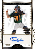 2022 Daniel Susac Leaf Trinity ROOKIE GOLD FOIL AUTO 15/50 AUTOGRAPH #BA-DS-1 Oakland A's