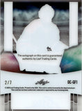 2025 Grant Fuhr Leaf Metal Legends Hockey PURPLE FOIL DREAM SEASON AUTO 2/7 AUTOGRAPH #DC-GF1 Edmonton Oilers HOF