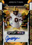 2025 Jordyn Tyson Leaf Optichrome GOLD ICE ROOKIE AUTO 1/1 ONE OF ONE AUTOGRAPH #BA-JTS New Orleans Saints