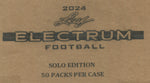 2024 Leaf Electrum Football Solo, 50 Pack Case