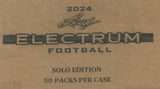 2024 Leaf Electrum Football Solo, 50 Pack Case