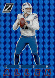 2023 Josh Allen Panini Zenith BLUE #11 Buffalo Bills
