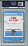 2023 Bijan Robinson Donruss Optic GREEN VELOCITY RATED ROOKIE RC PSA 10 #206 Atlanta Falcons 7138