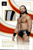 2023 Drew McIntyre Panini Immaculate HOLO GOLD SUPERSTAR SWATCHES SHIRT 10/10 RELIC #SM-DMI Monday Night Raw