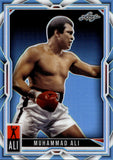 2024 Muhammad Ali Leaf Legacy Collection PRISMATIC PLATINUM BLUE 5/8 #45 Boxing Great