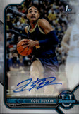 2021-22 Kobe Bufkin Bowman University Chrome 1ST BOWMAN ROOKIE REFRACTOR AUTO AUTOGRAPH #BCPA-KB New Orleans Pelicans