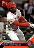 2023 Jordan Walker Topps Now RED ROOKIE 08/10 RC #822 St. Louis Cardinals