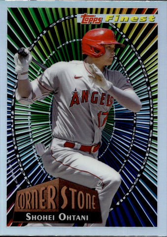 2022 Shohei Ohtani Topps Finest 1994 DESIGN CORNER STONE #94FC-SO Anaheim Angels
