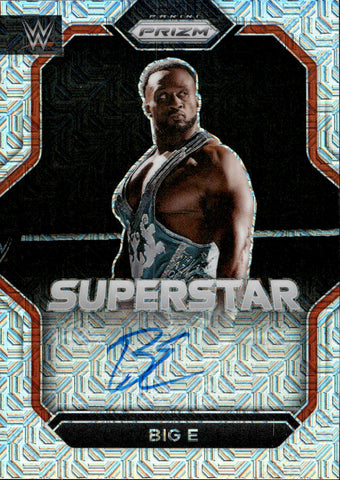 2023 Big E Panini Prizm SUPERSTAR SIGNATURES MOJO AUTO 05/25 AUTOGRAPH #SA-BGE New Day