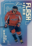 2025-26 Alex Ovechkin Fleer Flair FLASH + FLAIR #FLASH-8 Washington Capitals
