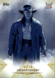 2020 Undertaker Topps Undisputed WWE GOLD 06/10 #78 WWE HOF