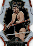 2023 Andre The Giant Panini Select WWE HOLO SILVER PREMIER LEVEL DIE CUT #138 WWE Legend