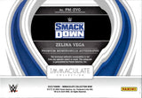 2023 Zelina Vega Panini Immaculate PREMIUM SHIRT AUTO 53/99 AUTOGRAPH RELIC #PM-ZVG Friday Night Smackdown