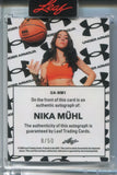 2025 Nika Műhl Leaf Women of Sport PINK PRISMATIC UNDER ARMOUR PROMO AUTO 08/50 AUTOGRAPH #UA-NM1 Seattle Storm