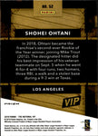 2019 Shohei Ohtani Panini National Convention VIP LAZER #52 Anaheim Angels