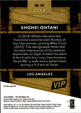 2019 Shohei Ohtani Panini National Convention VIP LAZER #52 Anaheim Angels
