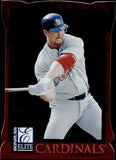 1998 Mark McGwire Donruss Elite RED ASPIRATIONS DIE CUT /750 #13 St. Louis Cardinals