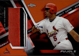 2019 Albert Pujols Topps Chrome ORANGE REFRACTOR DEBUT GEAR PATCH 03/25 RELIC #DG-AP St. Louis Cardinals