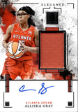 2025 Allisha Gray Panini Impeccable WNBA ELEGANCE JERSEY AUTO 25/99 AUTOGRAPH RELIC #EJA-AG Atlanta Dream
